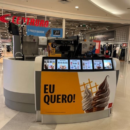 Logo da loja mc donald´s